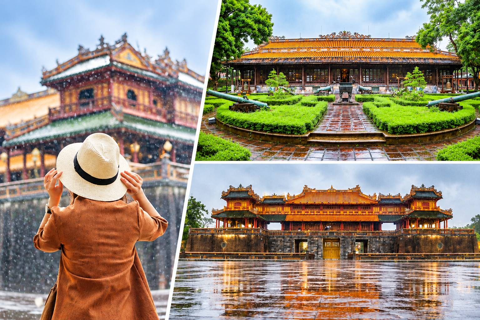 Không gian yên bình của du lịch Huế dịp 20/10 giúp chị em có những phút giây thư giãn và trọn vẹn niềm vui 