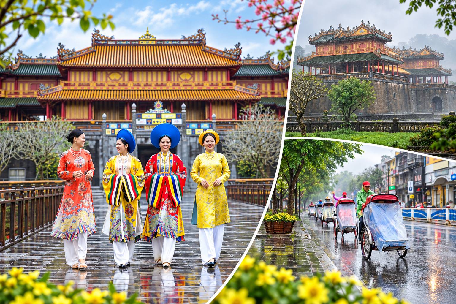 Du lịch Huế dịp 20/10 mang lại trải nghiệm diện cổ phục và chụp ảnh check-in vô cùng tuyệt vời tại Đại Nội 