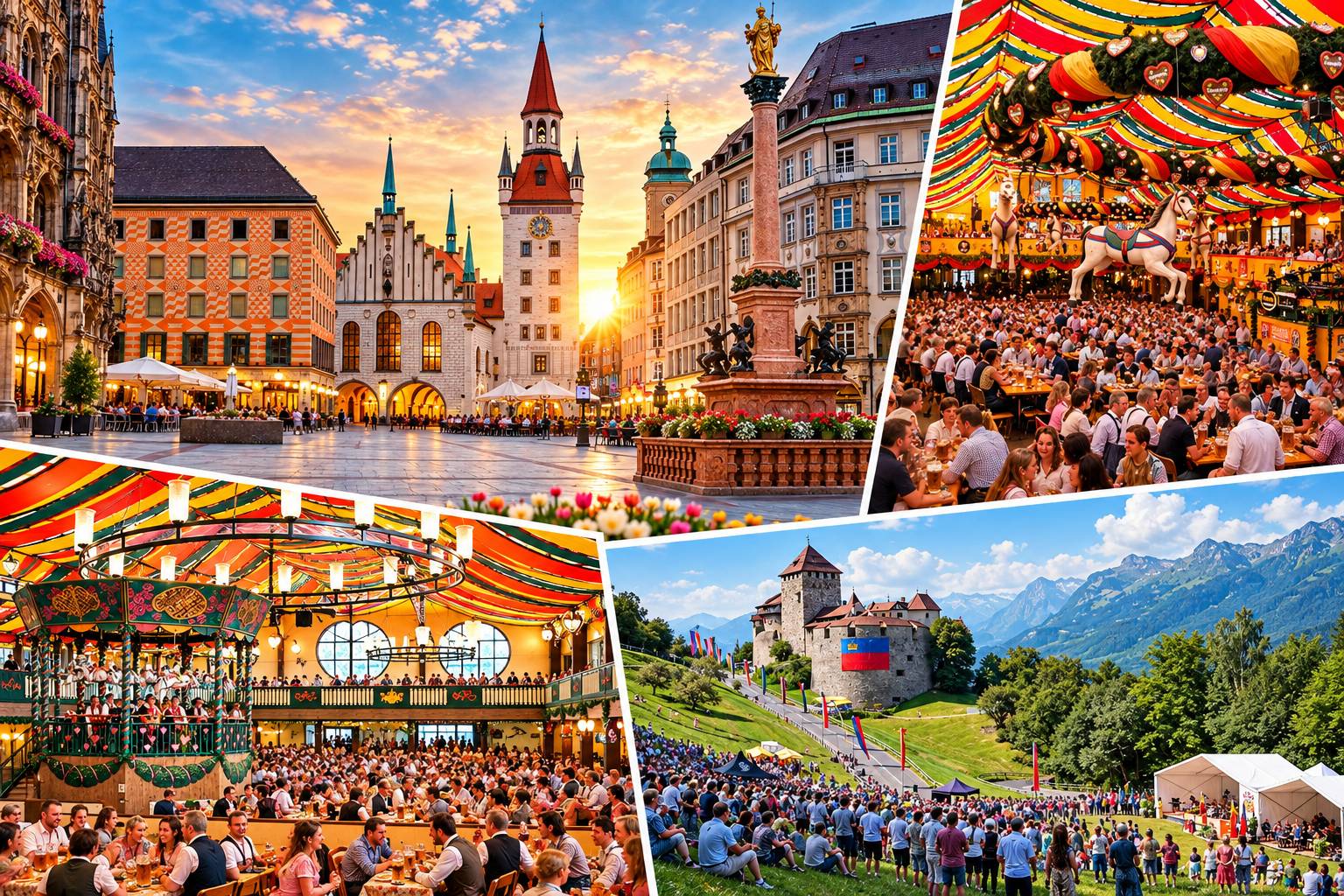 Du lịch Munich mùa Oktoberfest mang lại cho du khách những trải nghiệm lễ hội vô cùng sôi động và đáng nhớ