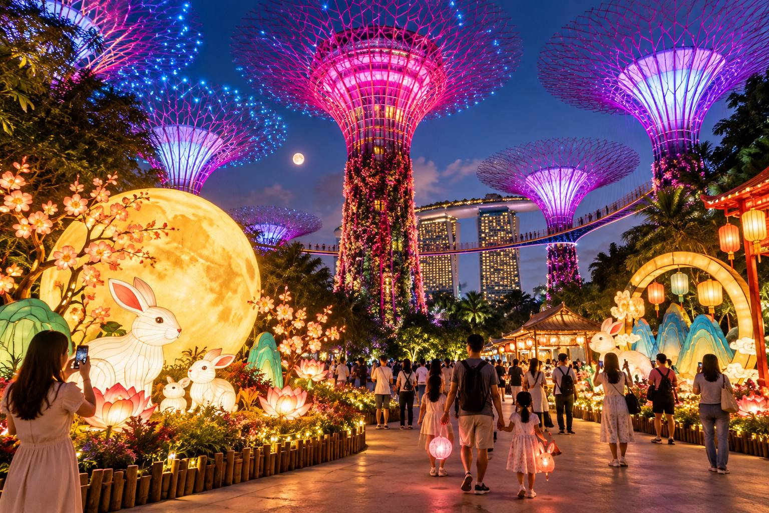 Lễ hội Trung Thu 2026 tại Gardens by the Bay chính thức diễn ra từ ngày 12/09 đến hết ngày 27/09/2026